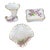 1950s Lefton Romantic Boudoir Decorative Accent Set of 3 For Sale - Image 9 of 11