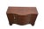 The Baker Mahogany Serpentine Front 4 Drawer Chest is a stunning antique desk with a chippendale style design. It features...