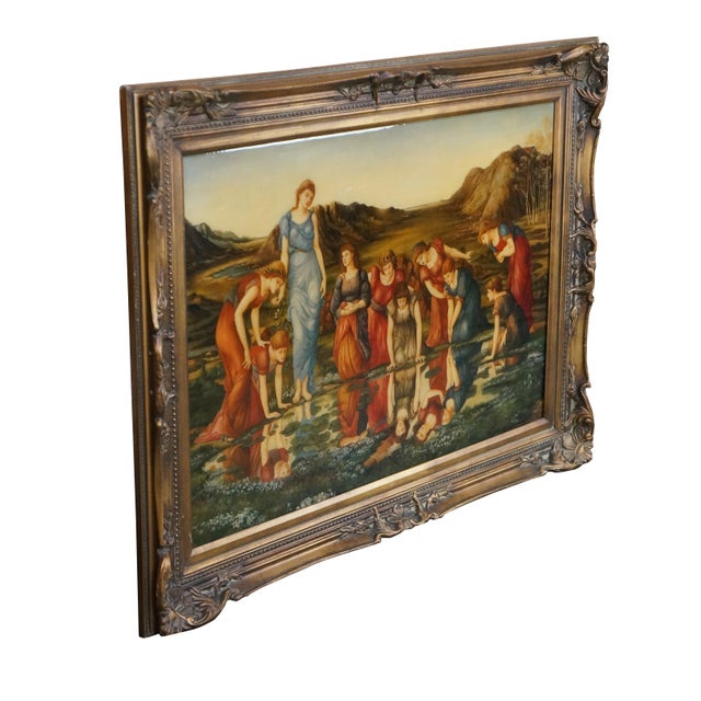 The Mirror of Venus by Edward Burne-Jones, circa late 20th century. Edward Burne-Jones’s (English,1833-1898). The original...