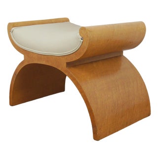 X-Framed Stool by Harry & Lou Epstein, 1930s For Sale