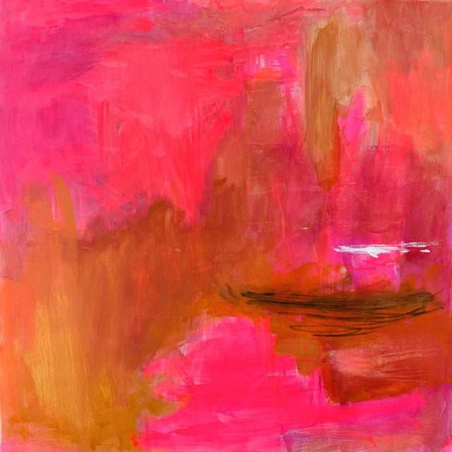 Orange Sonoran Sunset — 56x56 For Sale - Image 8 of 8