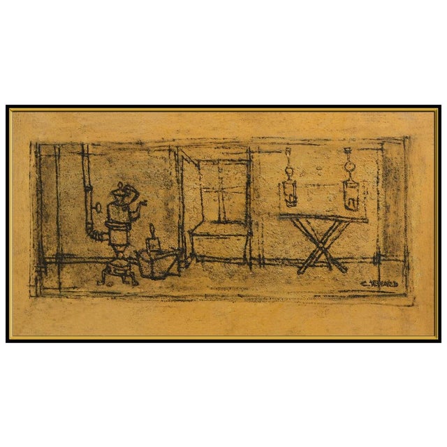 Message us to inquire about custom framing options! (Included for free with every purchase) The artwork here, "Boiler...