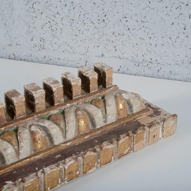 Fragment of Serrated Frame Decoration For Sale - Image 5 of 13