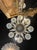 The Antique Venetian Opalescent and Pink Chandelier is a stunning piece of lighting that adds a touch of elegance to any...