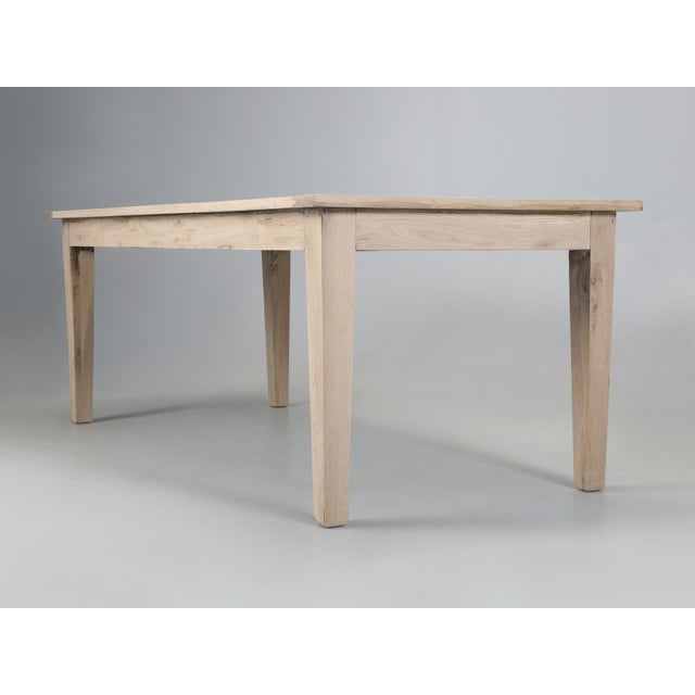 Farm Table That Comfortably Seats (8) and Constructed of Elm Wood Imported Uk For Sale In Chicago - Image 6 of 12