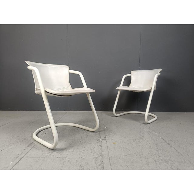 Vintage Dining Chairs attributed to Metaform, 1970s, Set of 5 For Sale - Image 10 of 15