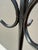 Antique Art Nouveau Wrought Iron Hall Stand with Umbrella Tray and Cast Paw Feet, 1900 For Sale - Image 5 of 9
