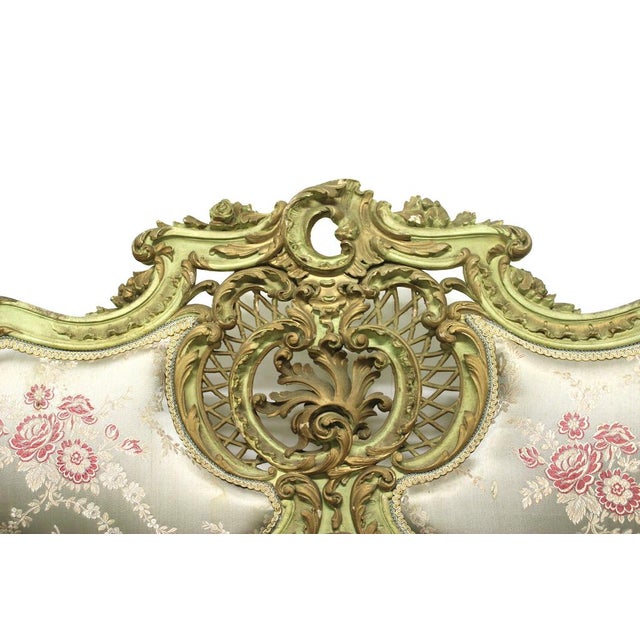 Venetian Art Nouveau Table, Settee & Chairs, Set of 4 For Sale - Image 10 of 15