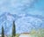 Realism Mountain Landscape Antique Oil Painting Original Soviet Art Ukrainian Artist Zhezher A. 50-60 For Sale - Image 3 of 6