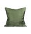 Contemporary The House of Scalamandré Strie Velvet Pillow, Kelly For Sale - Image 3 of 3