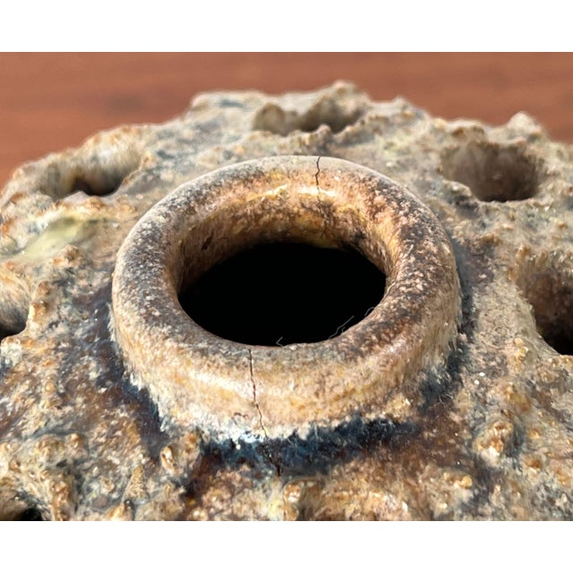 Mid-Century Modern Danish Studio Pottery Hedgehog Candleholder from Sejer Keramik, 1960s For Sale - Image 13 of 18