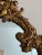 1920s 1920s Louis XV Original Patina Dark Gold French Rococo Boudoir Mirror, Paris For Sale - Image 5 of 13