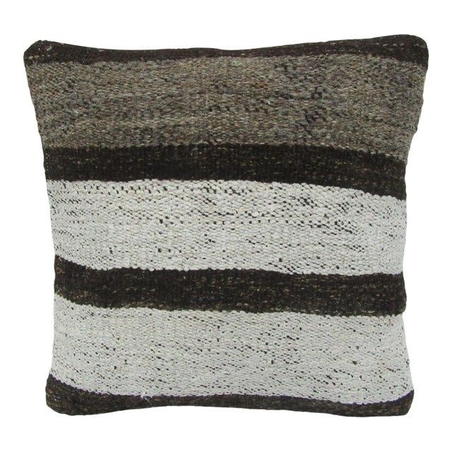 Striped Kilim Cushion Cover For Sale