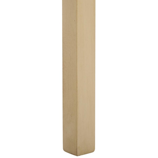 Wood Heaven Scalloped Low Drawer Accent Table in Natural For Sale - Image 7 of 10
