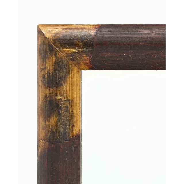 Wood and Gold Leaf Vintage Mirror For Sale In Austin - Image 6 of 9