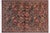 Black 1990's Floral Gulshan Ayub Pak-Persian Black/Black Wool Rug - 4'8'' X 7'1'' For Sale - Image 8 of 9