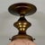 1920s Art Deco Pale Rose Marbled Opaline and Brass Flush Mount, Germany, 1920s For Sale - Image 5 of 12