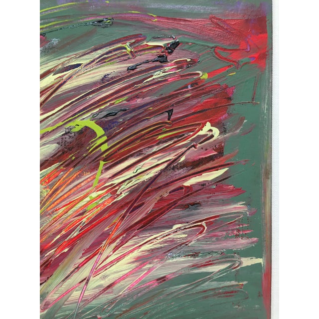 Vintage Abstract Painting, Signed For Sale In Los Angeles - Image 6 of 13