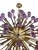 1980s Italian Sputnik Chandelier With Purple Murano Glass, C. 1980's For Sale - Image 5 of 8