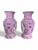 Purple Dresden Porcelain Vases, 1900, Set of 2 For Sale - Image 8 of 13