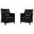 with these Wittmann leather armchairs, you get two pieces of furniture that bring the first-class craftsmanship of the...