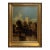 Antique 19th Century British Oil Painting by G. Wylle Rural Landscape Gilt Frame For Sale