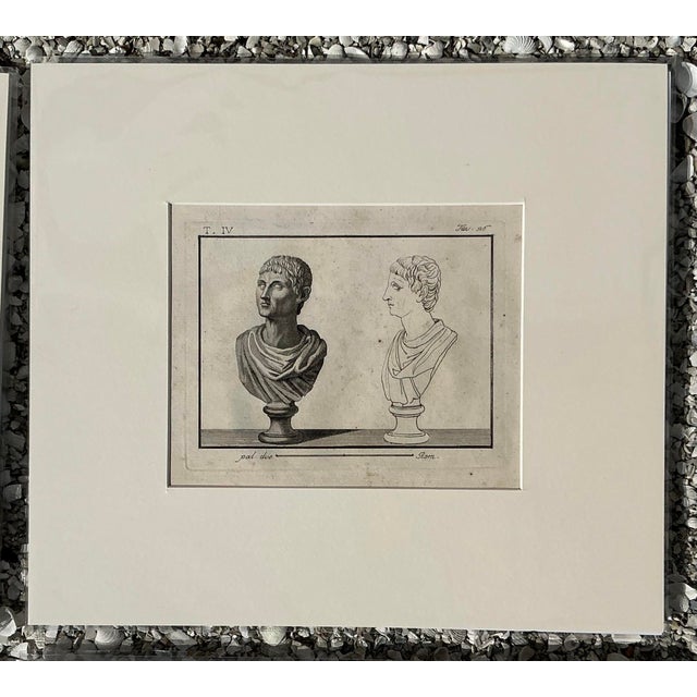 Vintage Boho Bust of Man Original Prints - Set of 6 For Sale - Image 4 of 10