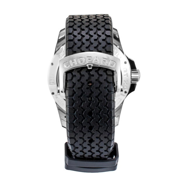 Chopard Mille Miglia Gran Turismo XL 44mm 8997 White Dial Steel Automatic Watch For Sale In Houston - Image 6 of 9