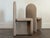Almond Modern Leather Dining Chairs by Cuff Studio For Sale - Image 8 of 18