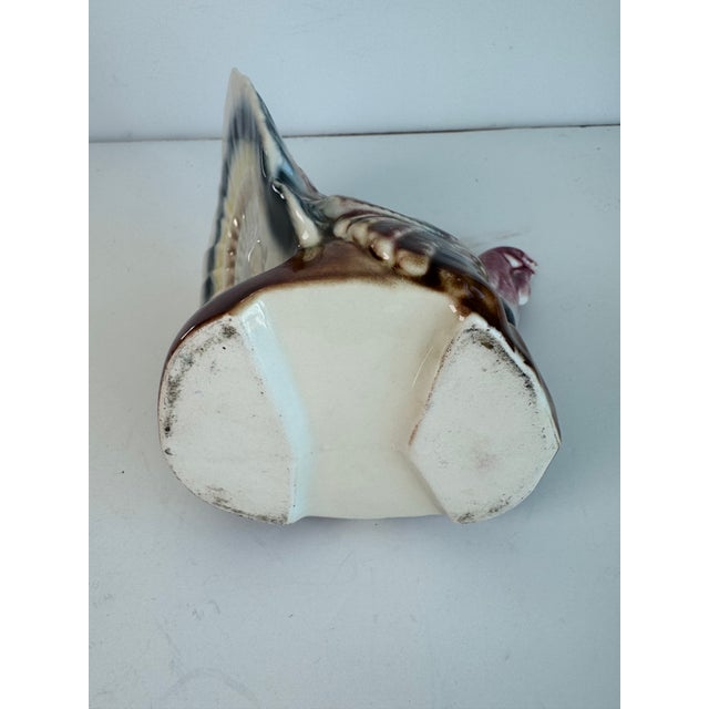 Ceramic Vintage Turkey Planter Pot For Sale - Image 7 of 9