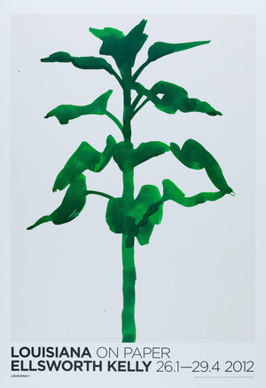Sunflower Poster after Ellsworth Kelly