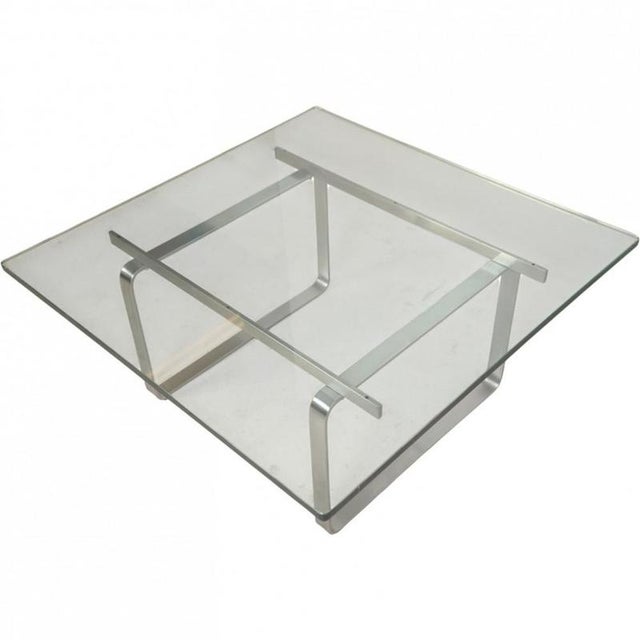 Metal JH106 Coffee Table by Hans J. Wegner, 1980s For Sale - Image 7 of 11