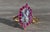 The Luttrell: Ladies Yellow Gold Diamond and Ruby Ring For Sale - Image 4 of 11