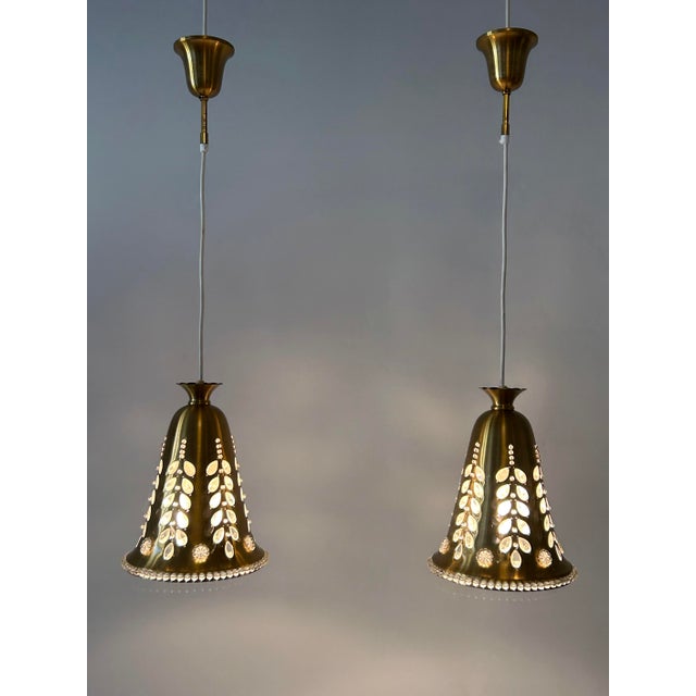 Mid-Century Pendant Lamps by Oswald Haerdtl for Lobmeyr, 1950s, Set of 2 For Sale - Image 15 of 18