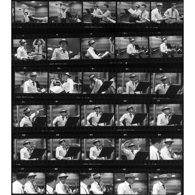 Frames Of Frank (1955) - Silver Gelatin Fibre Print (Photo by Murray Garrett) circa 1955: Contact sheet of American actor...