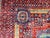 8' X 11'4" Red Mamluk Geometric Wool Rug For Sale - Image 10 of 15