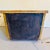 Brass 19th-Century Style English Repoussé Brass Fireside Coal & Kindling Box on Casters For Sale - Image 8 of 12