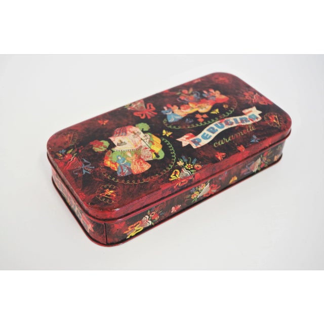 Vintage Sweet Tins, 1960s, Set of 3 For Sale - Image 14 of 15