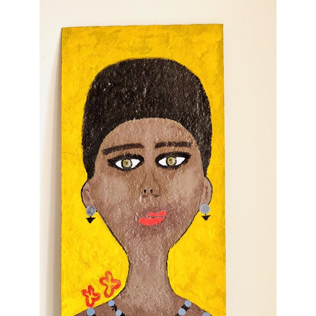 Sagida, Painting on Metal, 2000s For Sale - Image 3 of 18