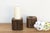 Early 20th Century Pair of Small Antique Octagonal Column Candle Holders For Sale - Image 5 of 5