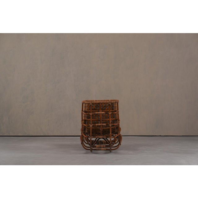 1970s Vintage Bamboo Slingback Lounge Chair, Germany, 1970s For Sale - Image 5 of 15