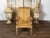 Early 20th Century Early 20th Century Anglo-Indian Inlaid Plantation Chair with Scrolling Foliage and Extending Arms For Sale - Image 5 of 12