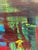 1960s Vintage Mid Century Abstract Oil Painting For Sale - Image 5 of 7