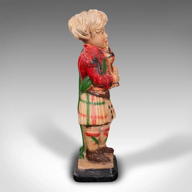 Late 19th Century 1900s Antique Victorian Scottish Decorative Piper Figure For Sale - Image 5 of 13