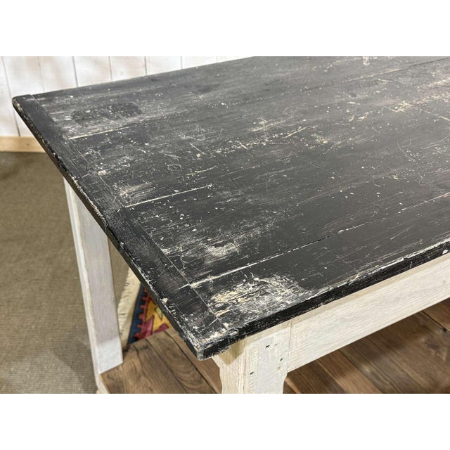 Drapers Table in Fir and Chestnut, 1930s For Sale - Image 11 of 18
