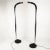 Black Vintage Italian Floor Lamps in Lacquered Iron and Chromed Metal, 1970s, Set of 2 For Sale - Image 8 of 9