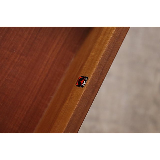 T96 Boomerang Desk by Osvaldo Borsani for Tecno, Italy, 1956 For Sale - Image 16 of 17