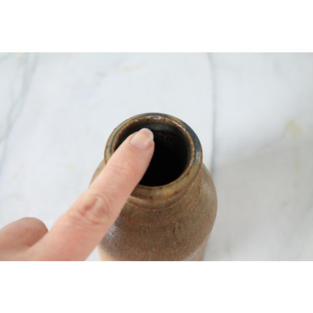 Vintage Studio Art Pottery Vase For Sale In Milwaukee - Image 6 of 8