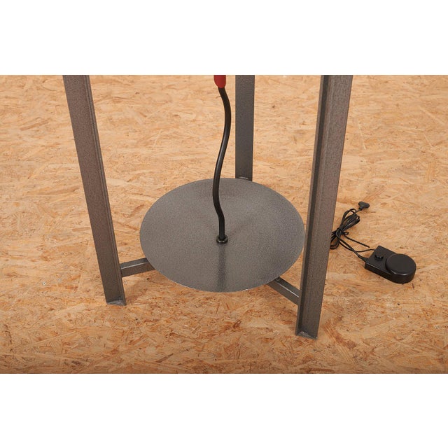 Vitra Light Tree with Black Painted Sheet Metal by Bořek Šípek for Vitra, 1988 For Sale - Image 4 of 9