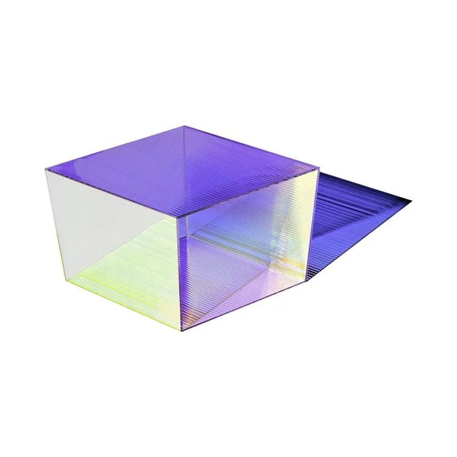 Glass Rho Square Coffee Table by Sebastian Scherer For Sale - Image 9 of 9